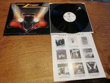 ZZTOP Eliminator 1983 Warner Bros. Records 92-3774-1 Deutsche Pressung VG+/VG+